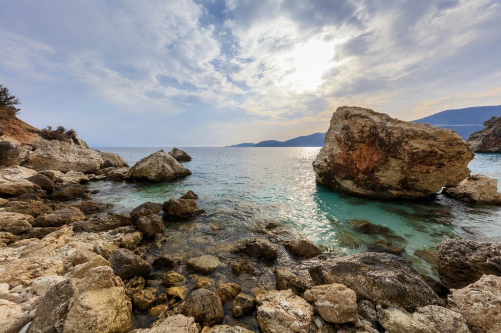 Agiofili beach. Vasiliki, Lefkada